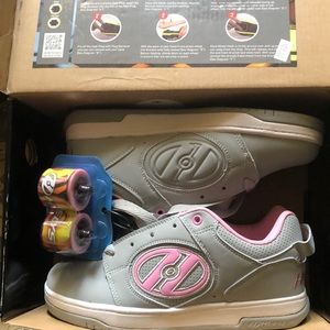 I am selling Heelys which are shoes that convert to one will rollerblade